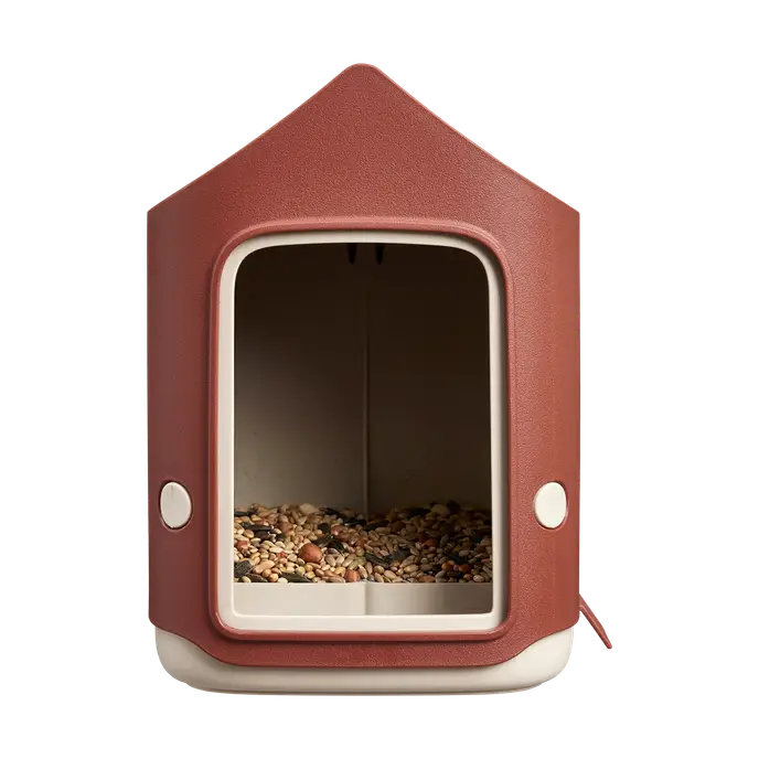 Cosy bird feeder 18cm tuscan red