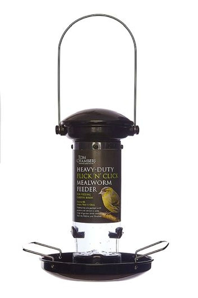 Heavy Duty Flick 'n' Click Mealworm Feeder