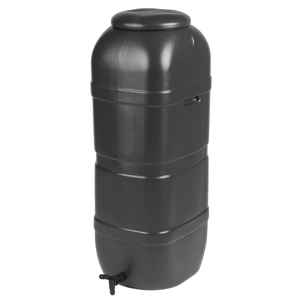100L Slimline Water Butt inc tap & lid
