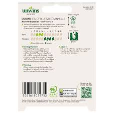 Unwins Sea of Blue Mixed Annuals