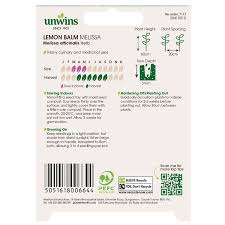 Herb Lemon Balm Melisssa