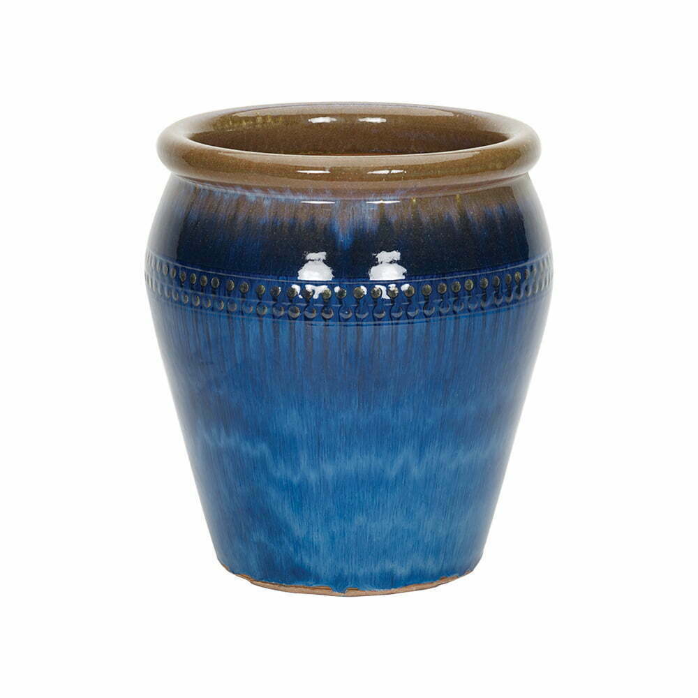 Chamberlain Balmoral Blue Jar 27Cm
