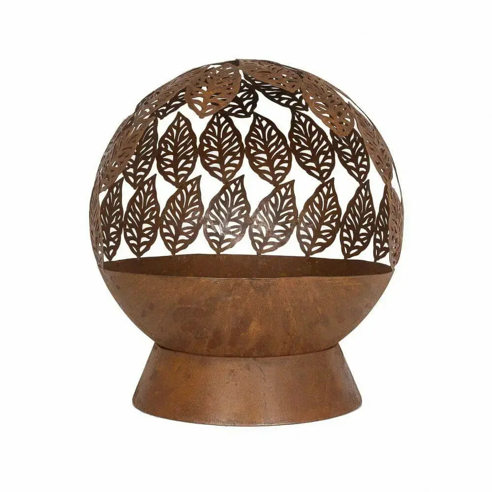 Leaves Fire Globe