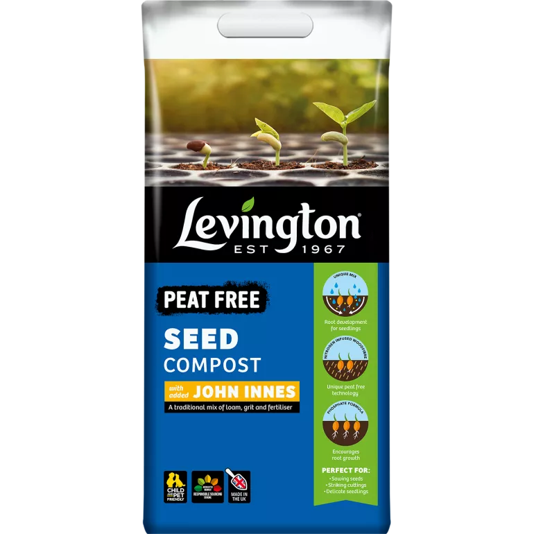 Levington Peat Free + John Innes Seed 10L