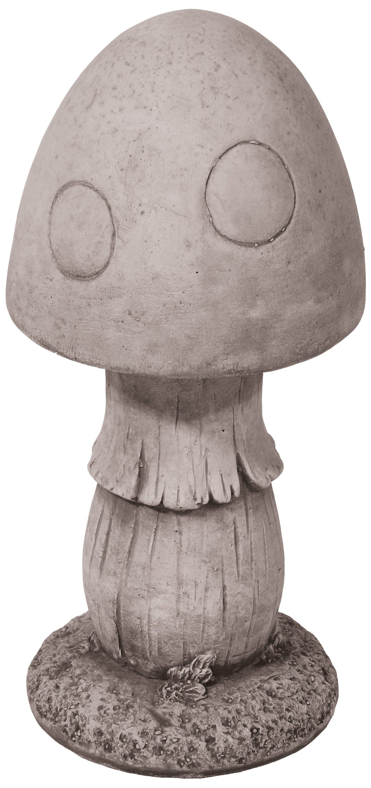 Closed Mushroom Antique Grey