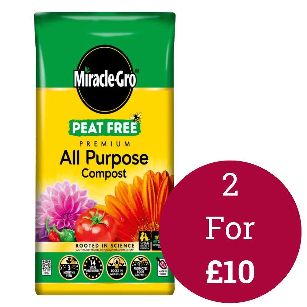 Miracle-Gro All Purpose Peat Free Compost 20L