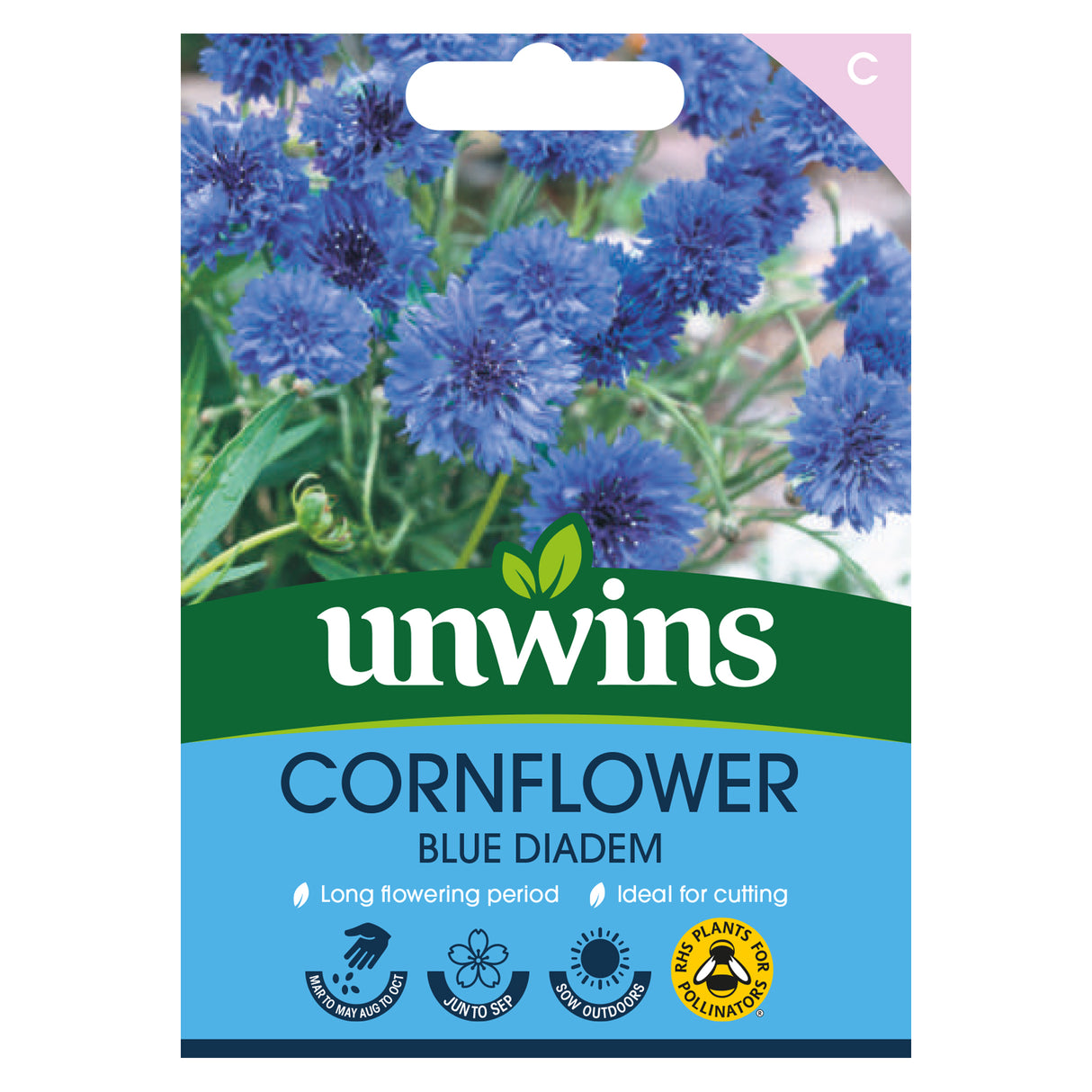 Cornflower Blue Diadem