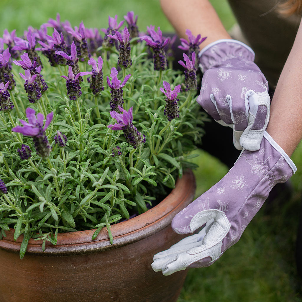 Kent & Stowe Leather Gardening loves FlutterBugs Purple