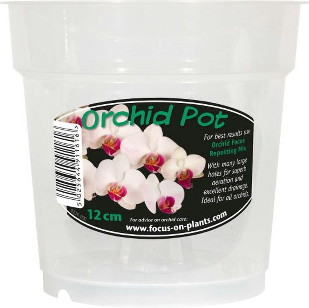 Clear Orchid Pot