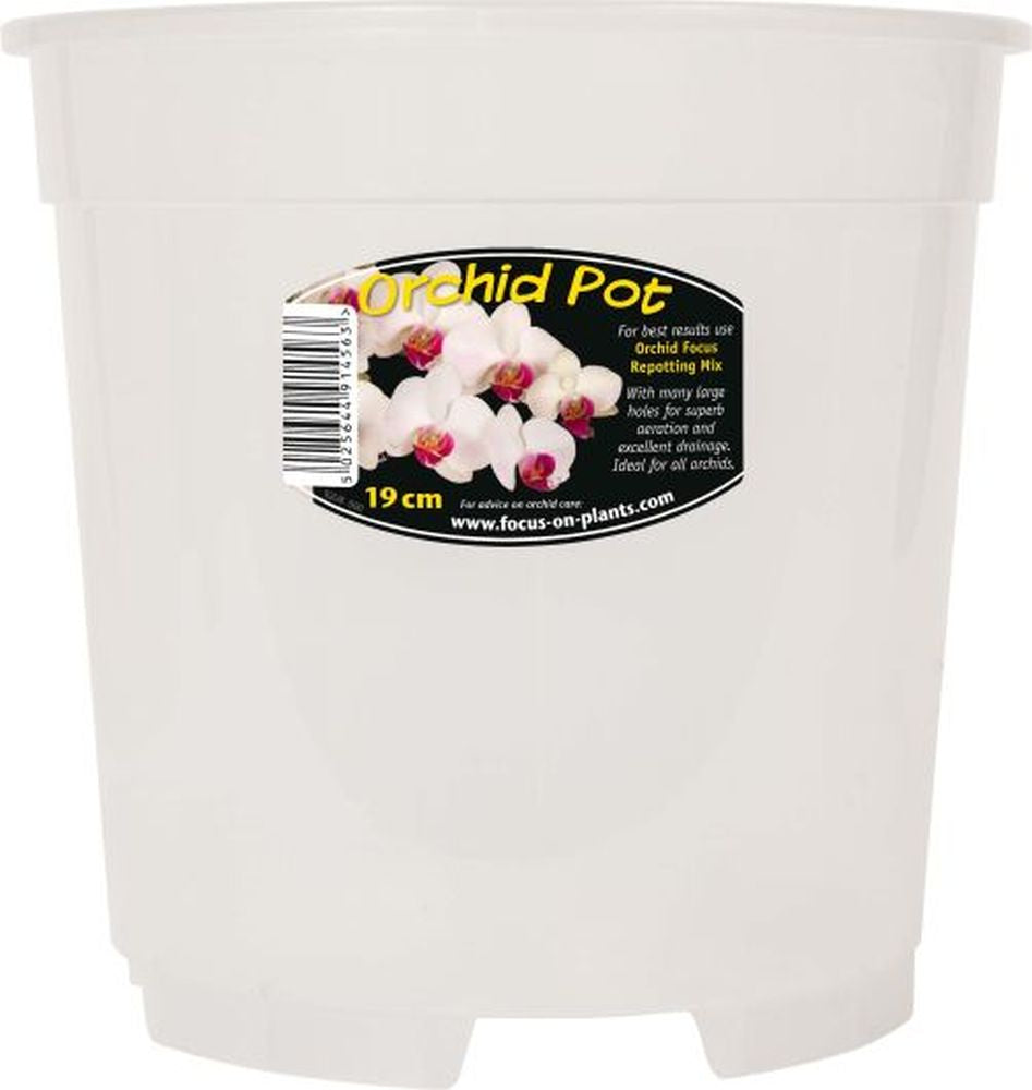 Clear Orchid Pot