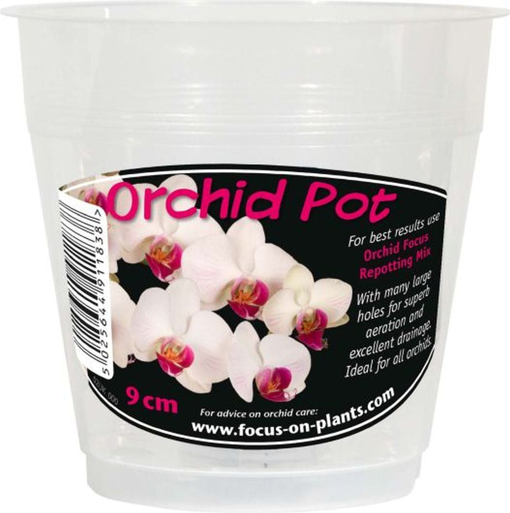 Clear Orchid Pot
