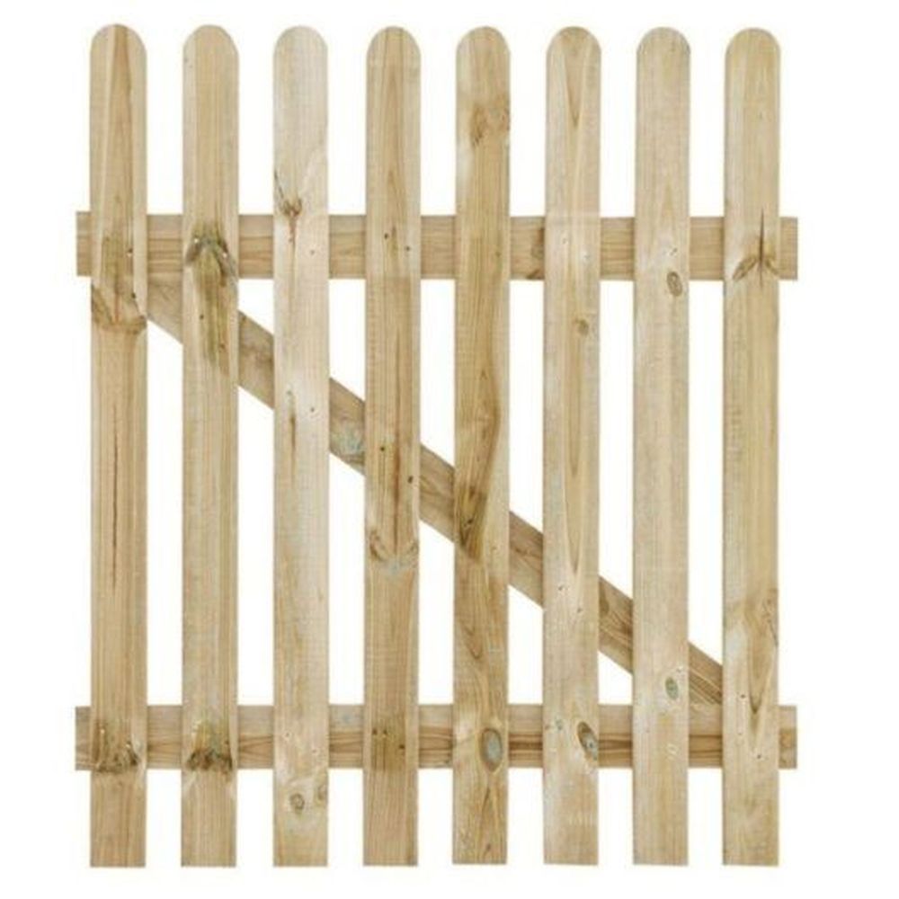 Rounded Top Picket Pale Fencing 1.83m x 0.30m