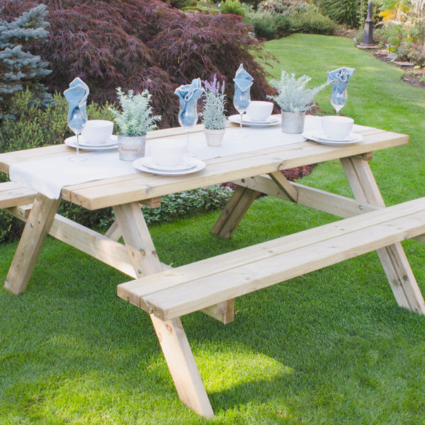 Rectangular Picnic Table
