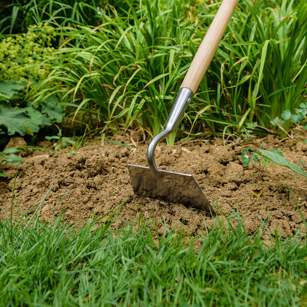 Kent & Stowe Stainless Steel Long Handled Draw Hoe