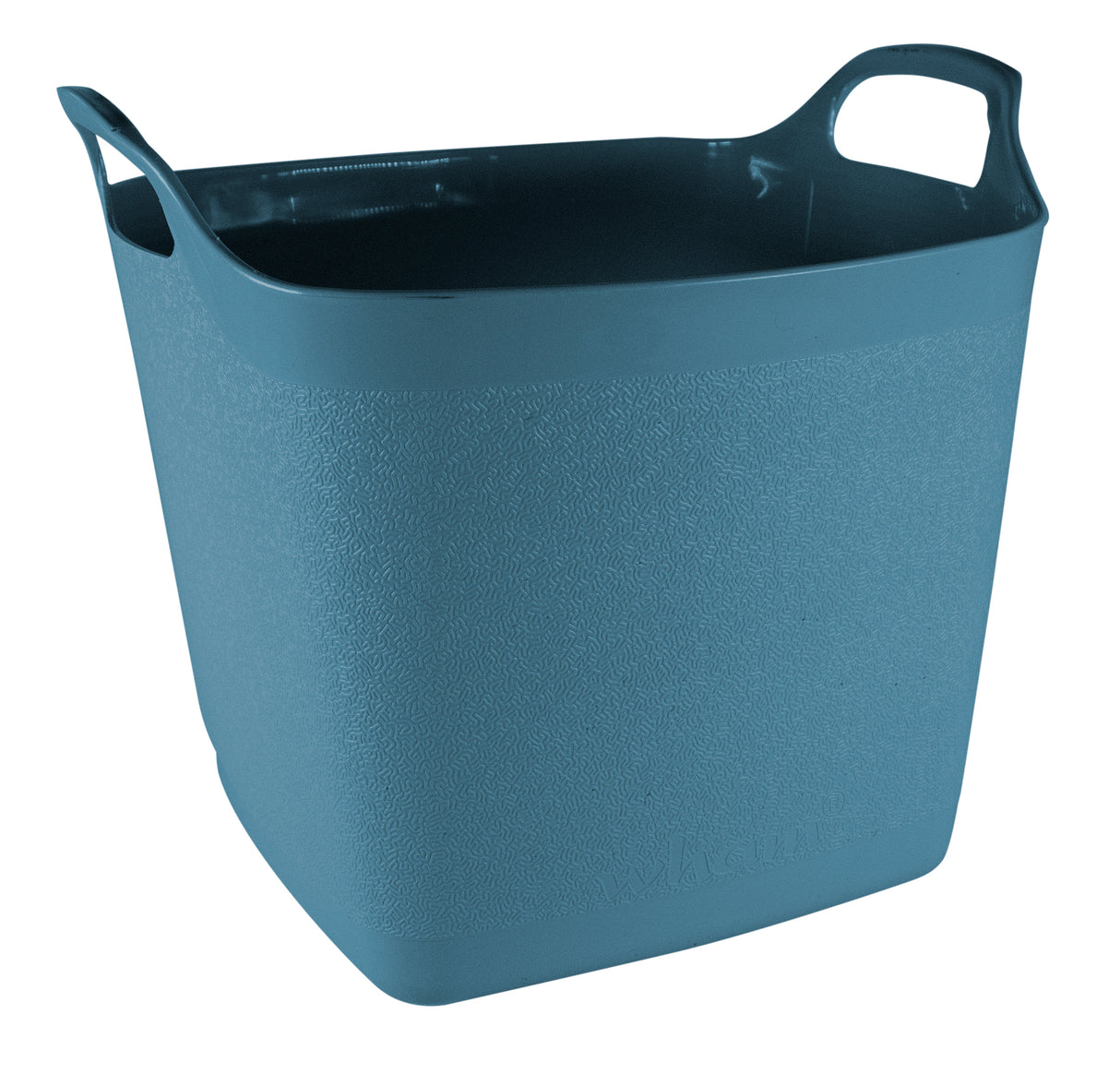 15L SQUARE PLASTIC FLEXITUB GREY