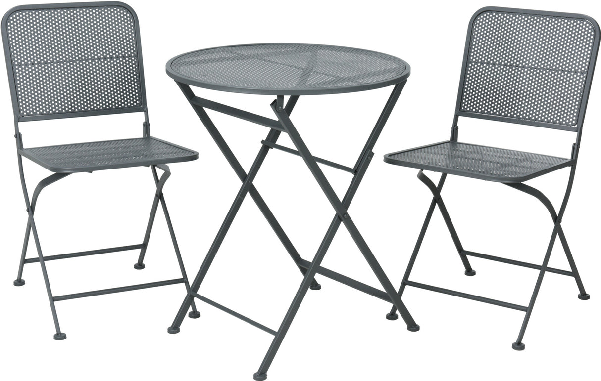 Bistro Garden Set Metal 3pcs