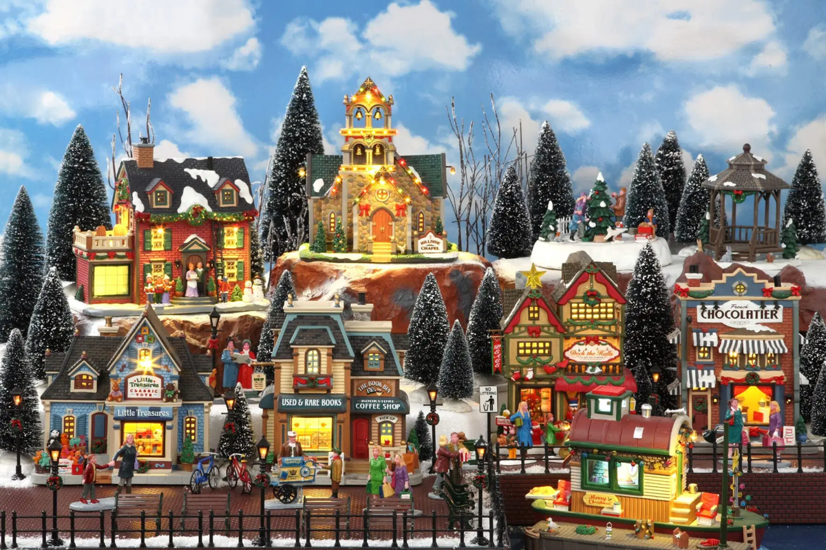 How to set up a Lemax Christmas Village: ideas and display tips