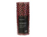 Bead garland oxblood shiny