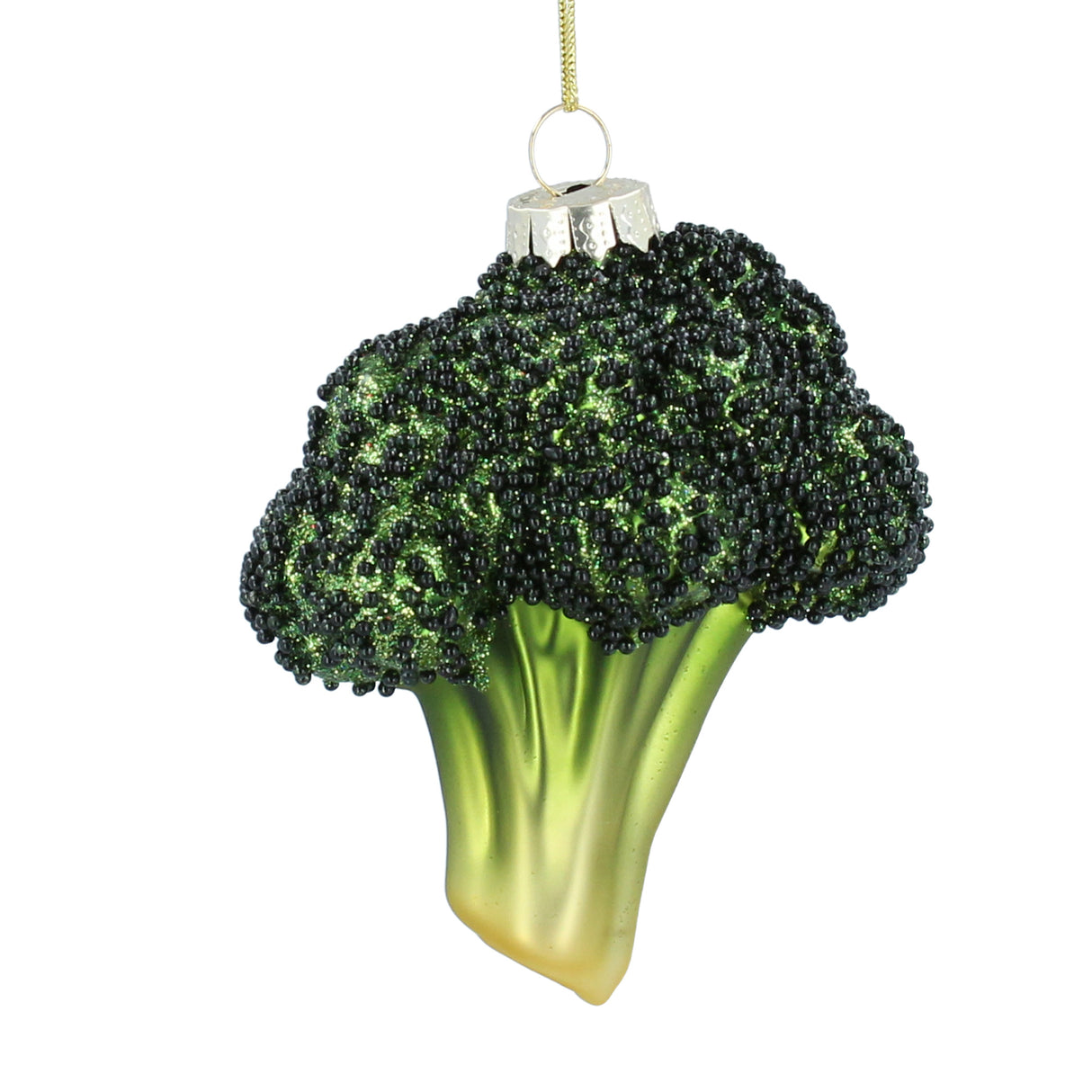 Glass Broccoli Stem Dec