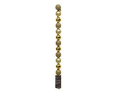 Baubles shatterproof shiny, glitter, matt mix -gold