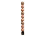 Baubles peach pearl 6cm
