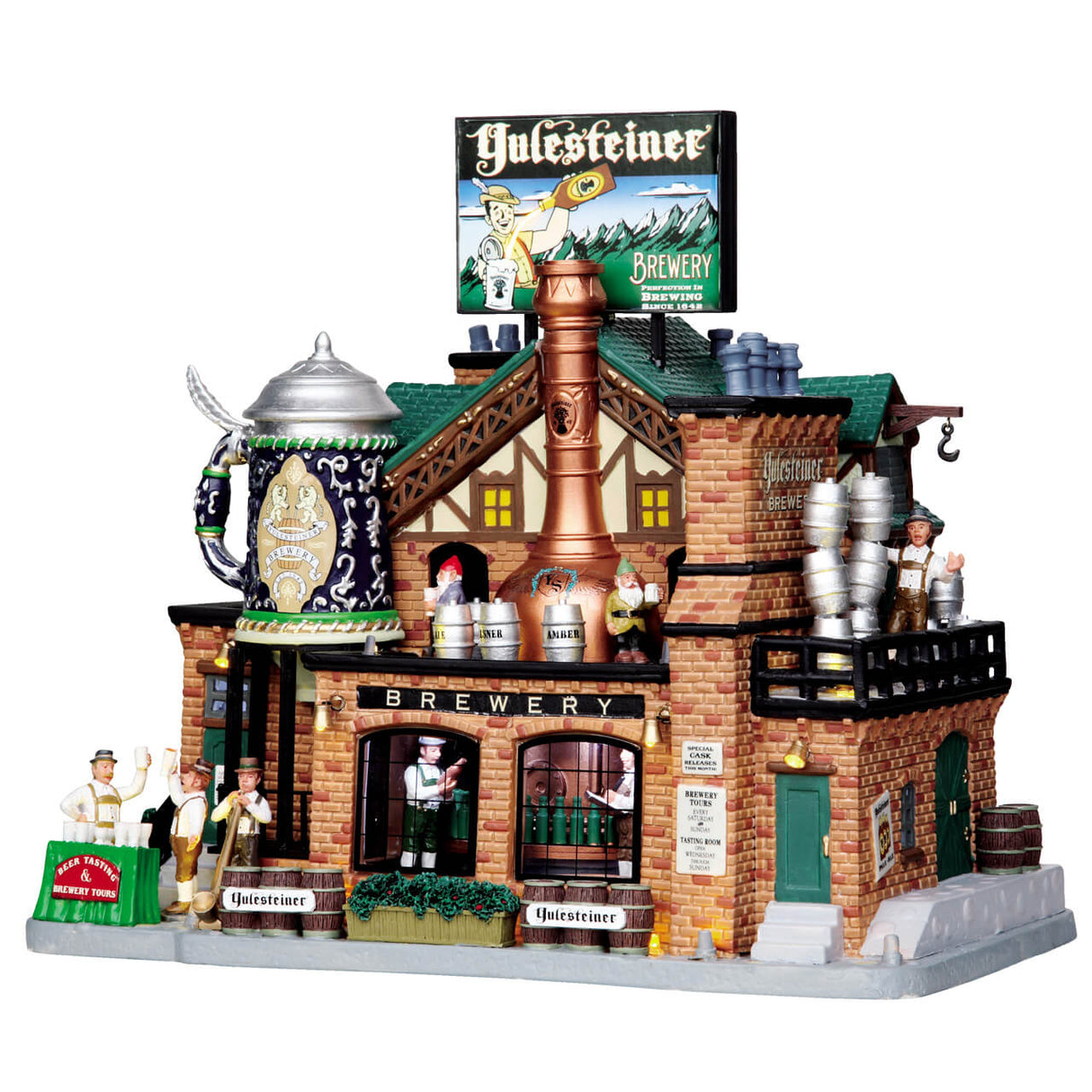 Lemax Yulesteiner Brewery With 4.5V Adaptor
