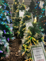 Birmingham tree fibre optic green