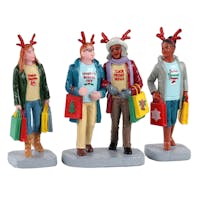 Girls Christmas Shopping Trip Set Of 3