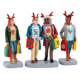 Girls Christmas Shopping Trip Set Of 3