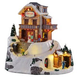 Lemax Winterhaus Resort With 4.5V Adaptor