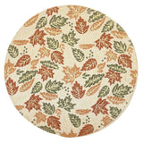 Autumn Leaf Circular Placemat