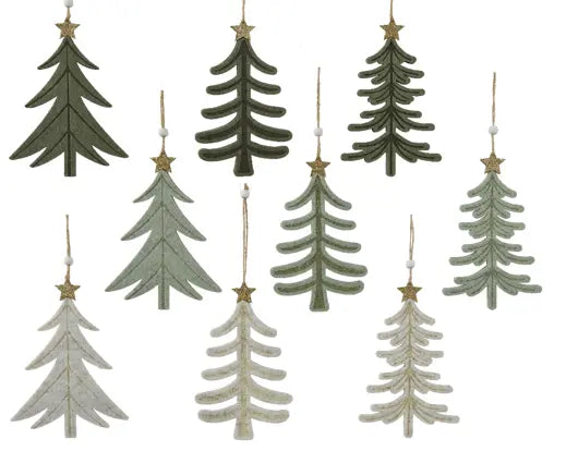 Tree felt lasercut