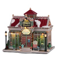 Lemax Caddington Conservatory Gardens With 4.5V Ad