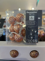 LED LIGHTS WITH COPPER METAL BALLS (25MM) BO