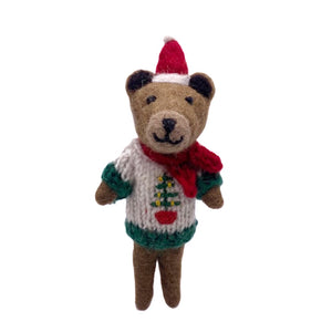 Santa Brown Bear