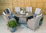 Olivia 6 Seat Round Dining Set