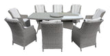 Olivia 6 Seat Round Dining Set
