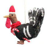 Festive Turkey with Candy Cane