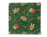 Napkin paper gingerbread print