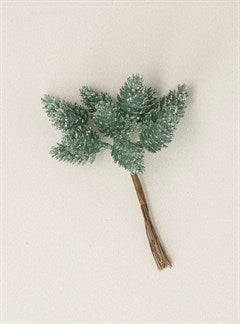 Forest Green Sparkling Cone Pick Bunch