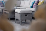 Valencia L Shape Rattan Corner Dining Set