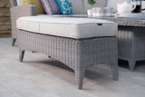 Valencia L Shape Rattan Corner Dining Set