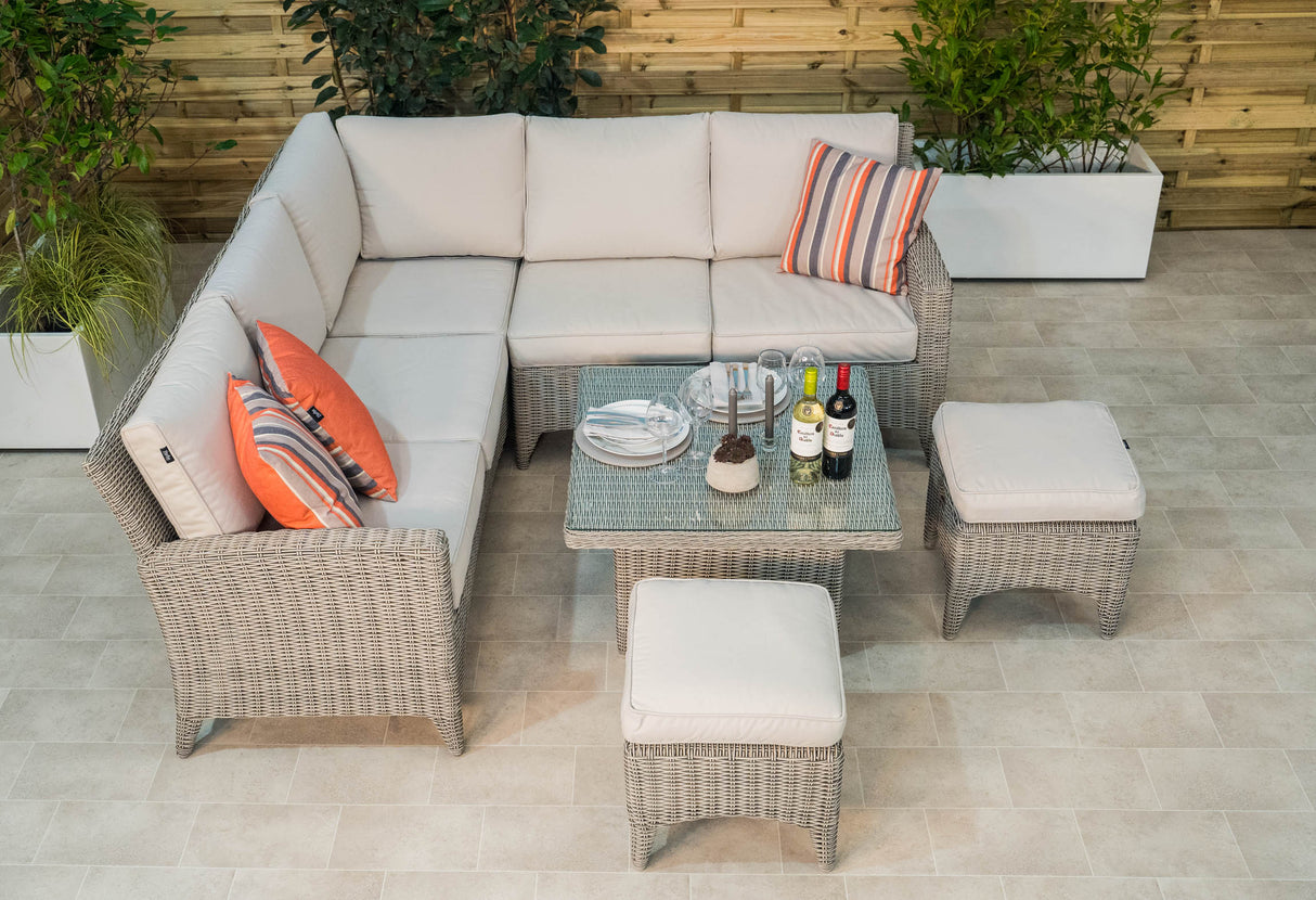 Valencia Compact Corner Dining Set