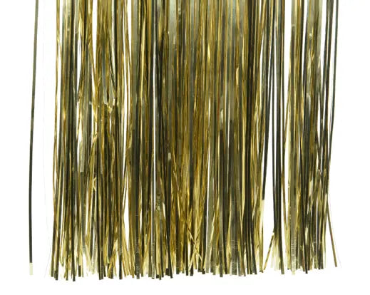 Tinsel vinyl shiny gold