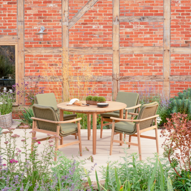 Meadow 4 Seat Dining Set