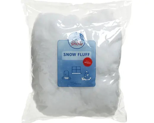 Snow polyester fluff