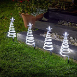 TreeSpiral Stakes - Cool White