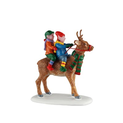 Lemax Reindeer Rides
