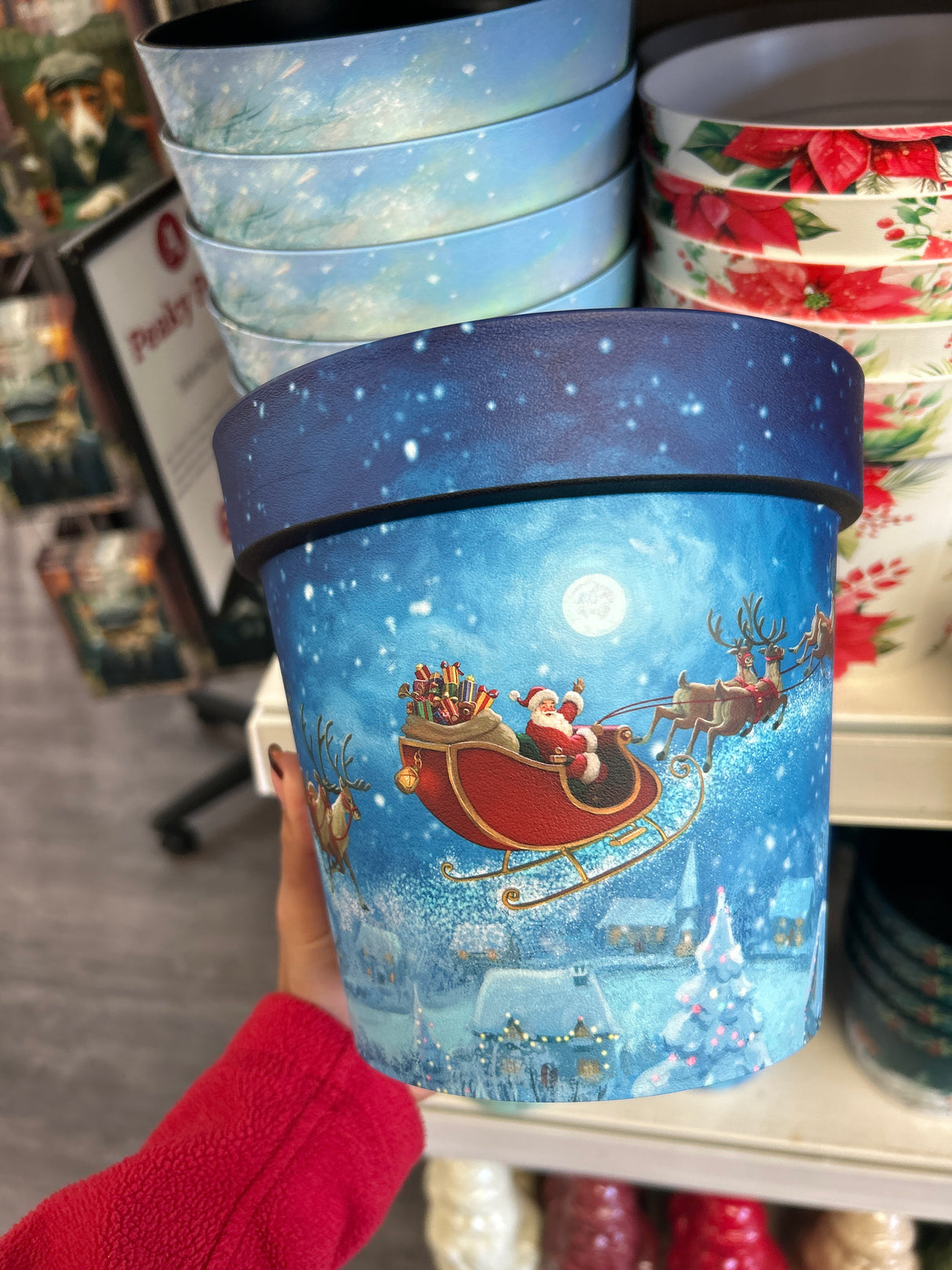 18cm Pot - Christmas Eve