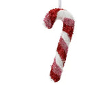 Candy cane foam tinsel 21cm